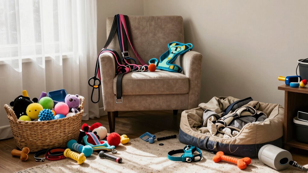 organize declutter designate spaces