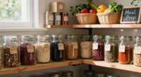 organized efficient pantry management