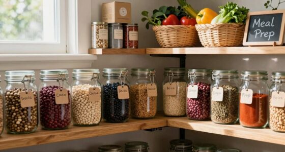 organized efficient pantry management
