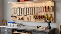 organized tool storage encourages diy