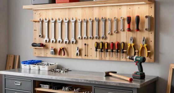 organized tool storage encourages diy