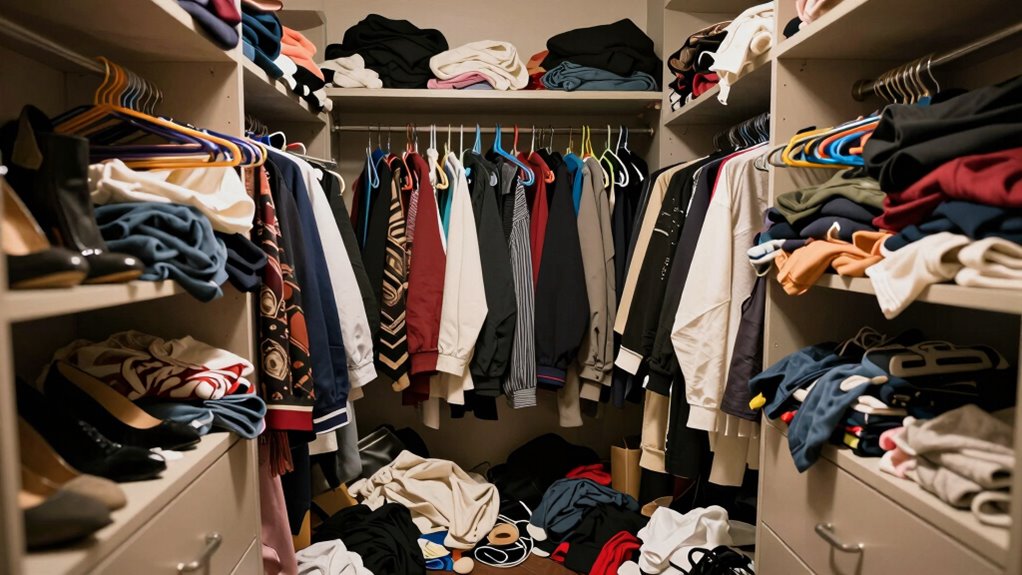 organized wardrobe stress free mornings