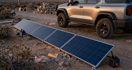 overlanding solar power setup
