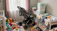 overwhelming baby gear stress