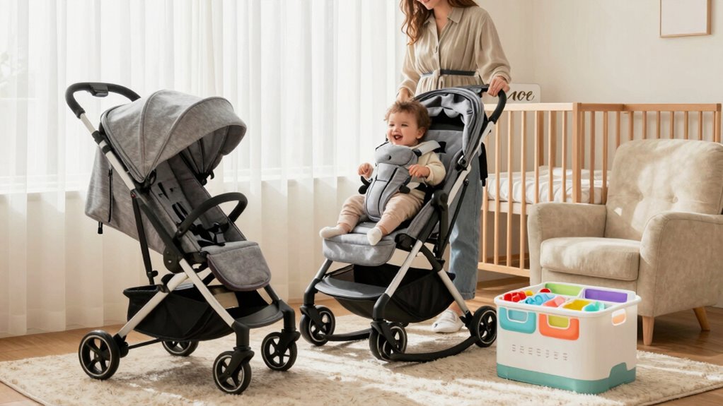 portable compact versatile baby gear