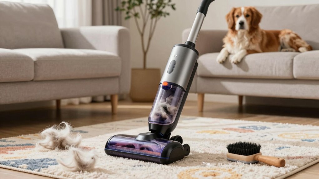 quiet versatile pet grooming vacuum