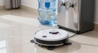 robots mops water stations
