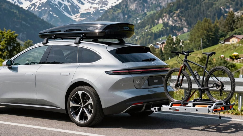 roof boxes versus hitch carriers