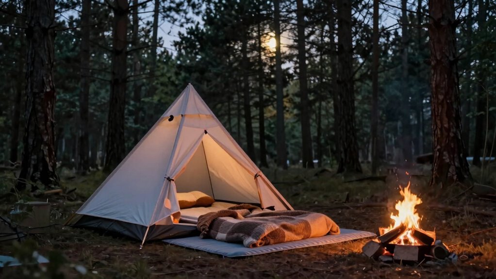 safe peaceful outdoor sleep