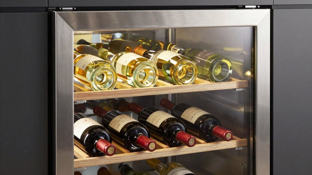 separate temperature control compartments