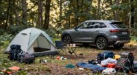 simple camping versus elaborate gear