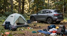 simple camping versus elaborate gear