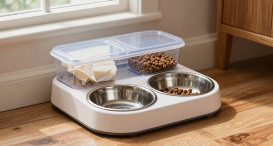 simplified pet feeding routine