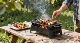 simplify outdoor cooking tasks
