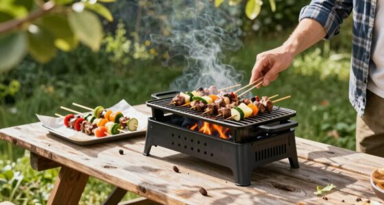 simplify outdoor cooking tasks