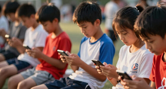 The kids with phones are alright