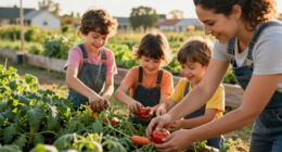 How Kids Help Grow 30,000 Pounds Of Produce In A Food Desert