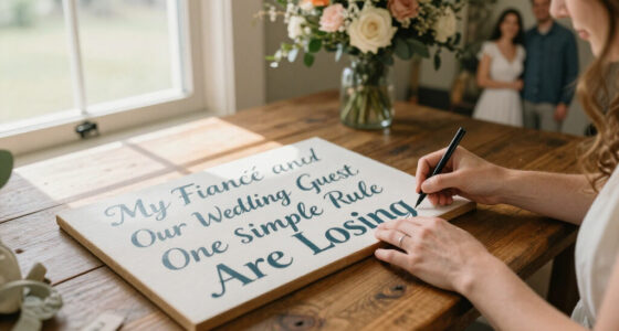 My Fiancé And I Just Gave Our Wedding Guests One Simple Rule. People Are Losing Their Minds.