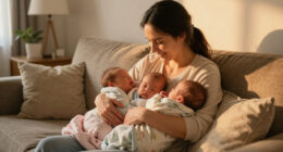Nylah Craft Rare Triplets Birth